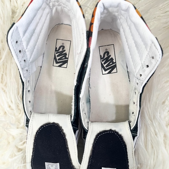 VANS "SK8 Hi tops in Retro Flower" - Picture 7 of 10